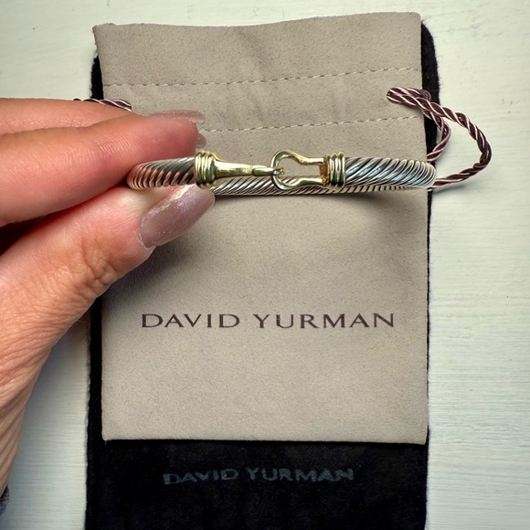 David Yurman Buckle Classic Cable Bracelet - Picture 1 of 4